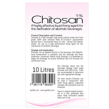 Load image into Gallery viewer, Chitosan, A highly effective liquid fining agent for the clarification of alcoholic beverages