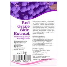 Load image into Gallery viewer, Grape skin extract powder