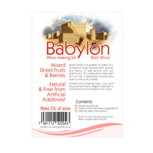 Load image into Gallery viewer, Fruits and Berries wines, red wine kit, fruit and berry wines