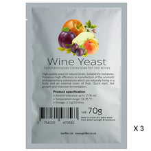 Load image into Gallery viewer, Wine yeast uniersal, for red rose and white wines