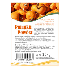 Load image into Gallery viewer, Pumpkin powder , Natural product , no additives