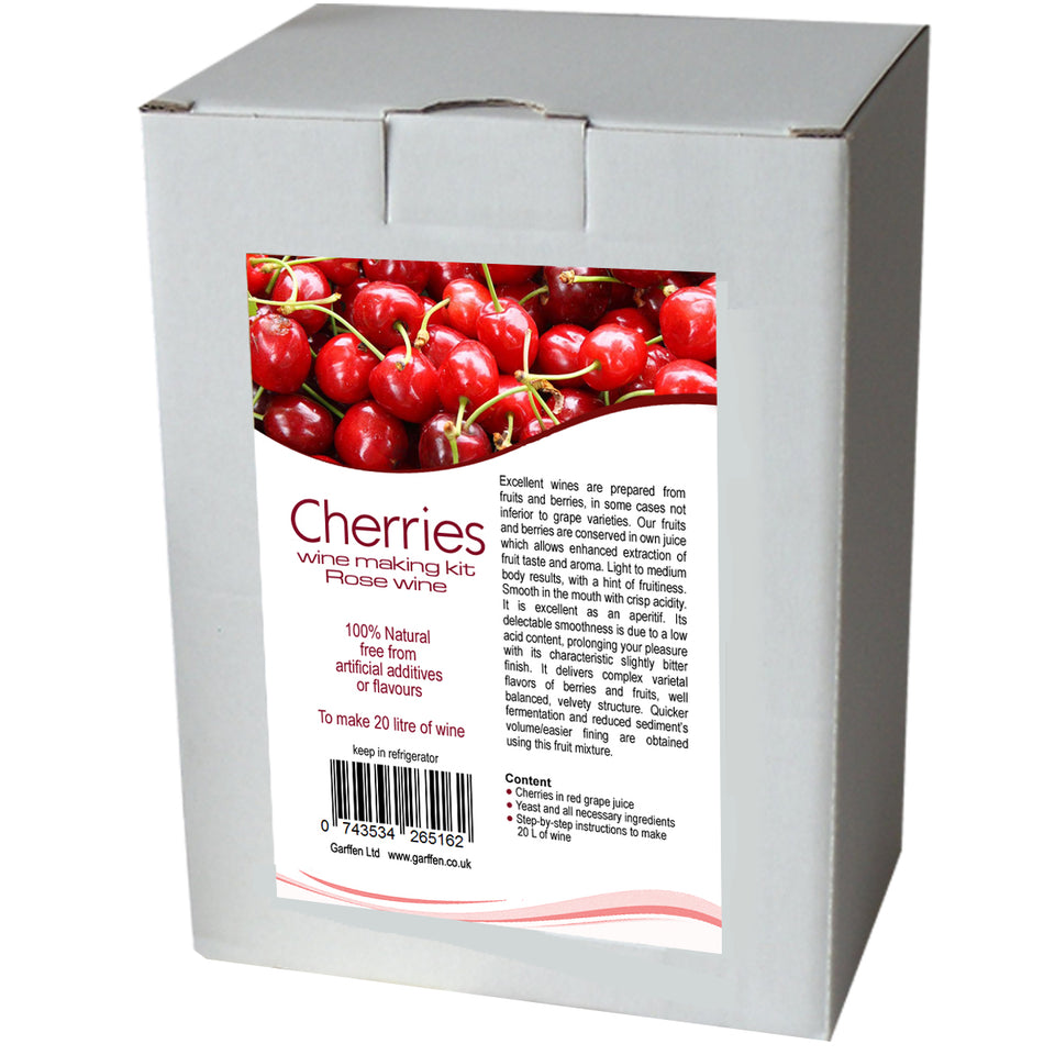 Fruit and berry wines, wine kits