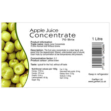 Load image into Gallery viewer, Apple Juice Concentrate- must 70 Brix