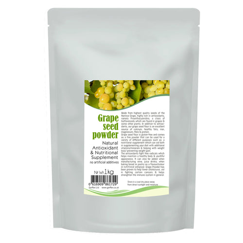 Grape Seed powder, Natural Antioxidant and Nutritional Supplement 