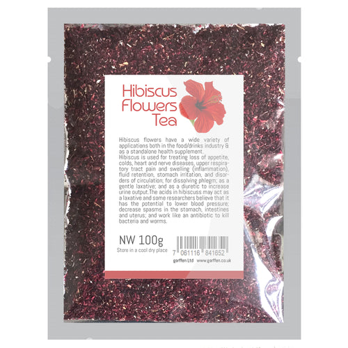 Hibiscus natural fine cut flowers, Anti-inflammatory polyphenols