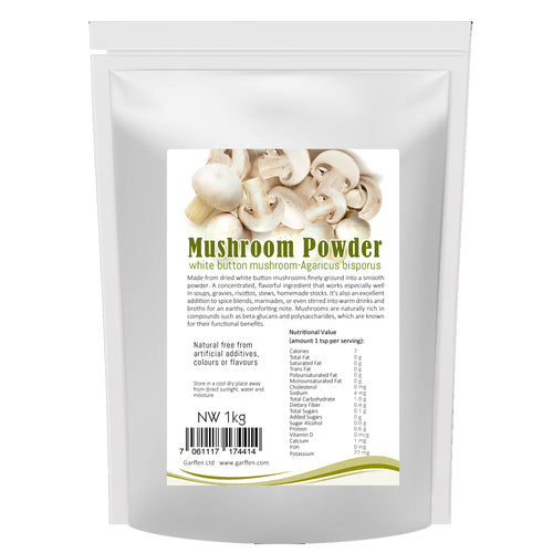 Musroom powder white button
