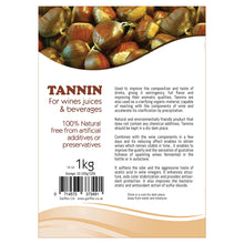 Load image into Gallery viewer, Wine Tannin 1 kg for wies and juice
