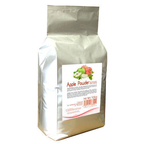 apple powder for wine cider making