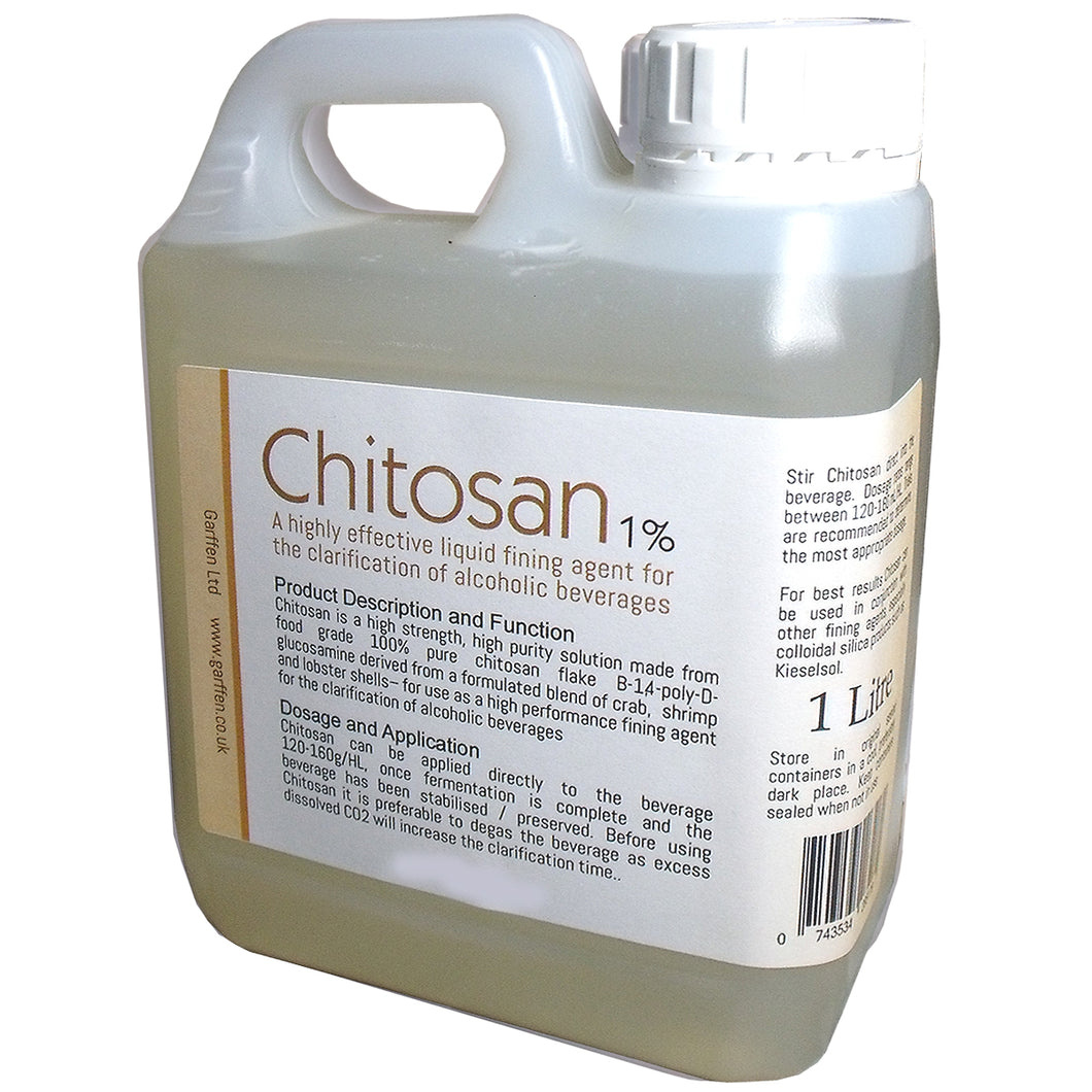 Chitosan A highly effective liquid fining agent for
the clarification of alcoholic beverages
