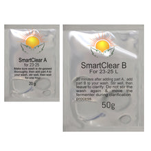 Load image into Gallery viewer, SmartClear A&amp;B Fining Agent Wine &amp; Spirit 23L Box of 40 Sachets (65g)
