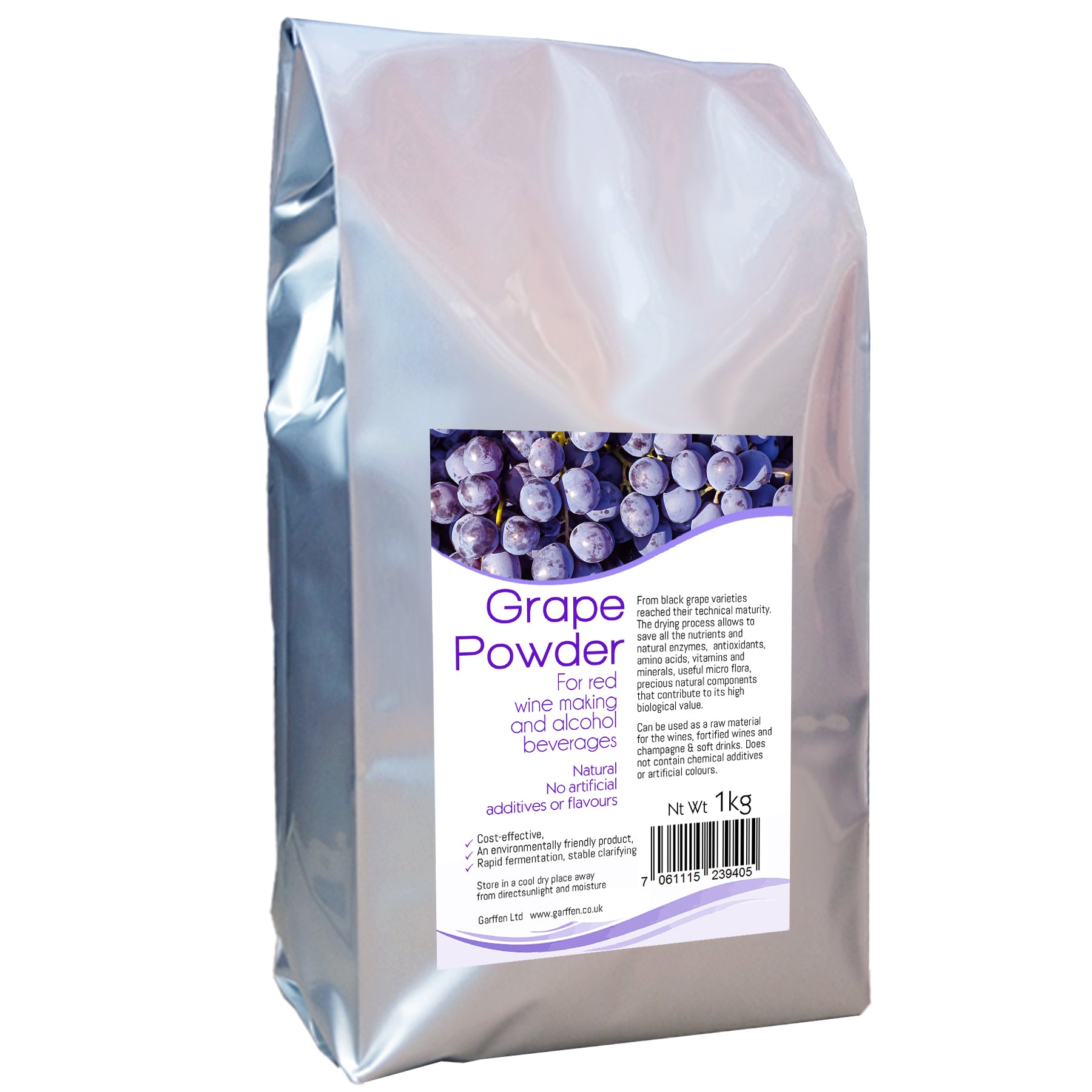 Grape Powder for Wine Making 1kg / Red Wine – Garffen Ltd
