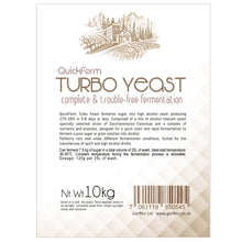 Lade das Bild in den Galerie-Viewer, Turbo Yeast QuickFerm, Alcohol yeast
