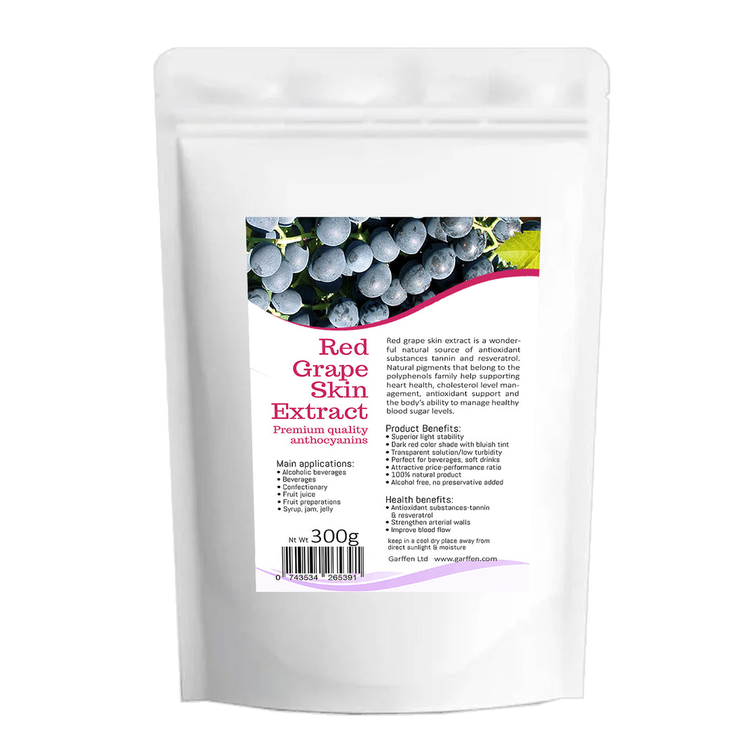 Red Grape Skin Extract Powder 300g Natural Anthocyanin