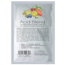 Load image into Gallery viewer, Acid blend  for wines, must and juices.
Added for increasing the acidity and taste qualities of wines, alcoholic and non-alcoholic beverages.
 

