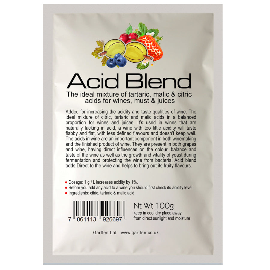 Acid Blend for wines Must and Juices