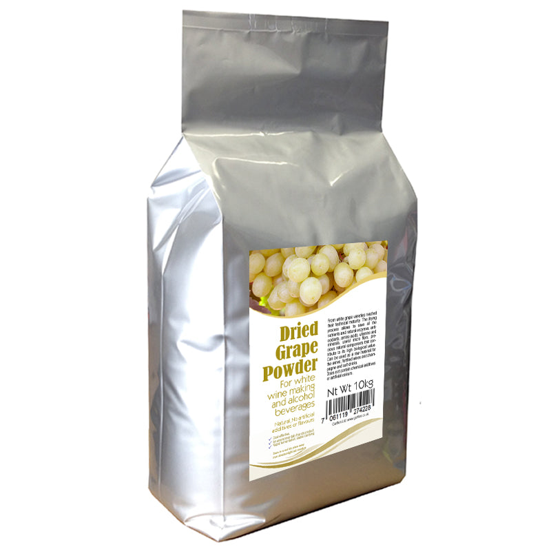 Grape powder for wine making, Natural Product, Does not contain chemical additives or artificial colours