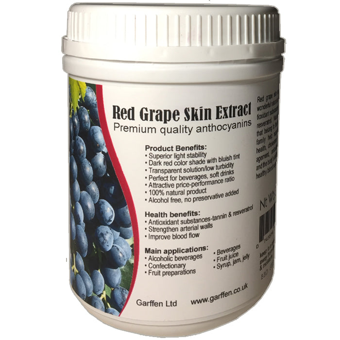 Red Grape Skin Extract Powder 300g Natural Anthocyanin