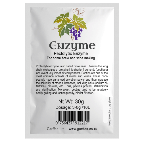 Pectolase Enzyme, Pectolytic, Pectin Destroying Enzyme