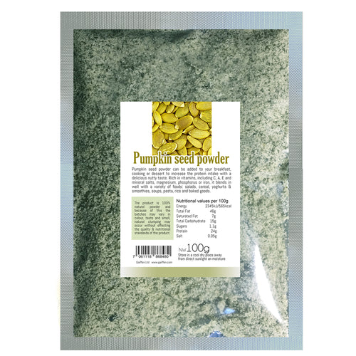 Pumpkin seed powder, natural product, no aditives
