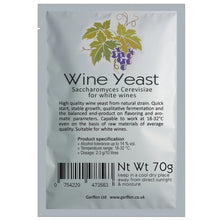 Load image into Gallery viewer, white wine yeast 70g
