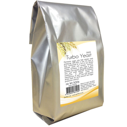 Turbo Yeast bulk, distilling alcohol yeast, 