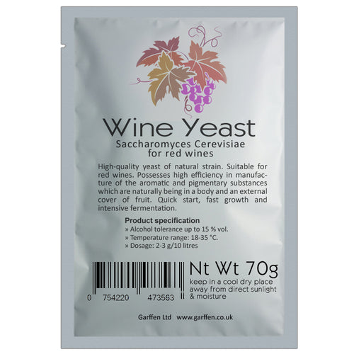 Wine Yeast, Saccharomyces Cerevisiae _ Red Wine