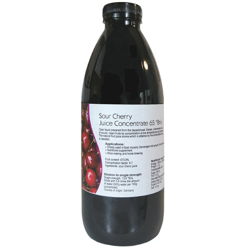 Sour Cherry Juice Concentrate 1L 65 Brix