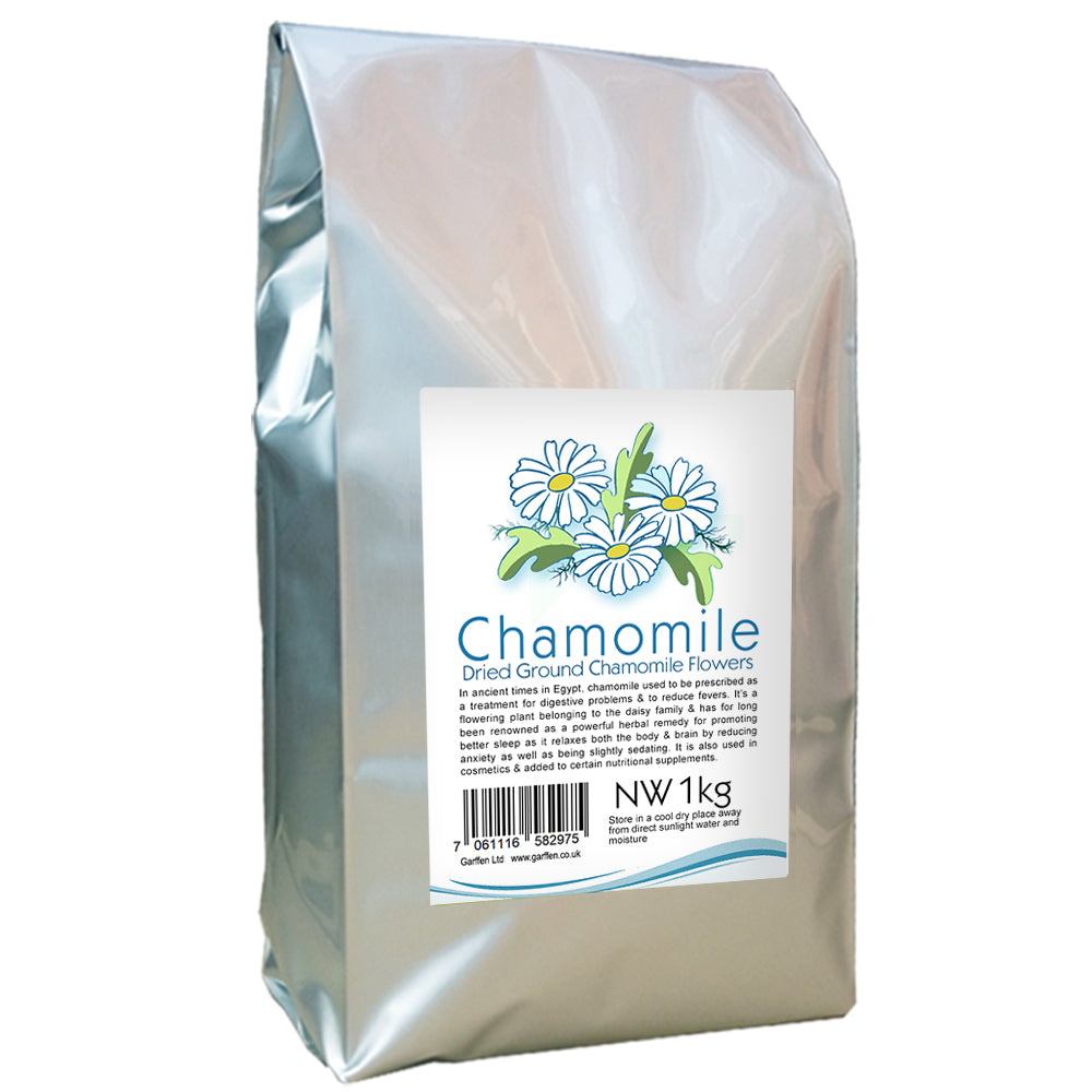 Chamomile Flowers Powder , For relax and good sleep, Is an Anti-oxidant and has an Anti-bacterial function