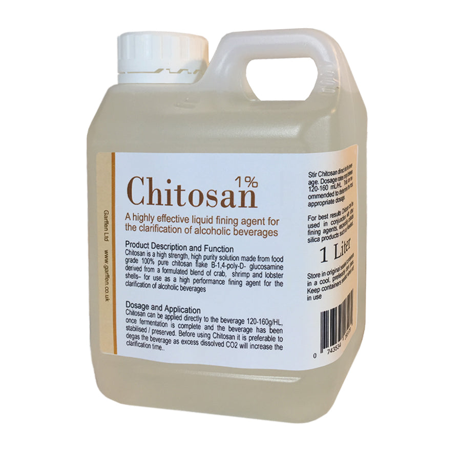 wine fining agent Chitosan 1 litre