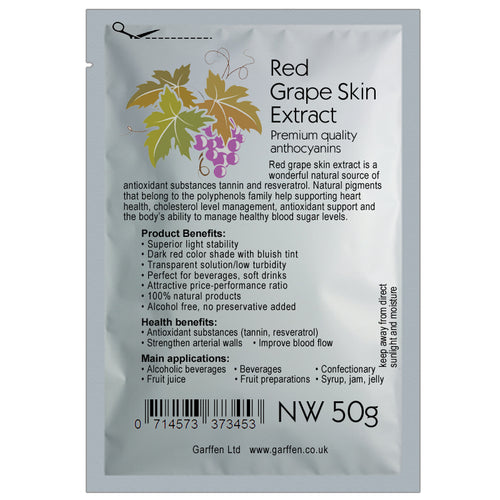 Red Grape Skin Extract Powder 50g