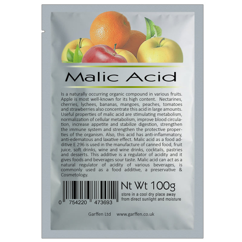 Malic acid 100g