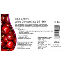 Load image into Gallery viewer, Sour Cherry Juice Concentrate
