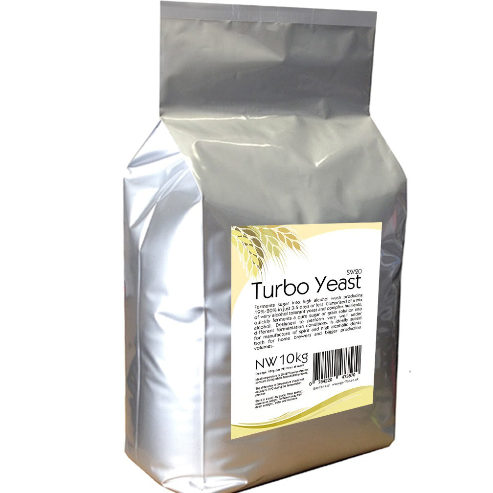 Turbo Yeast SW20 10kg Garffen Ltd