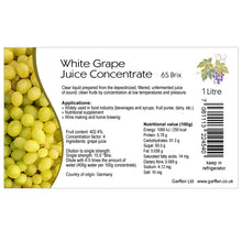 Load image into Gallery viewer, White Grape Juice Concentrate 65 Brix
