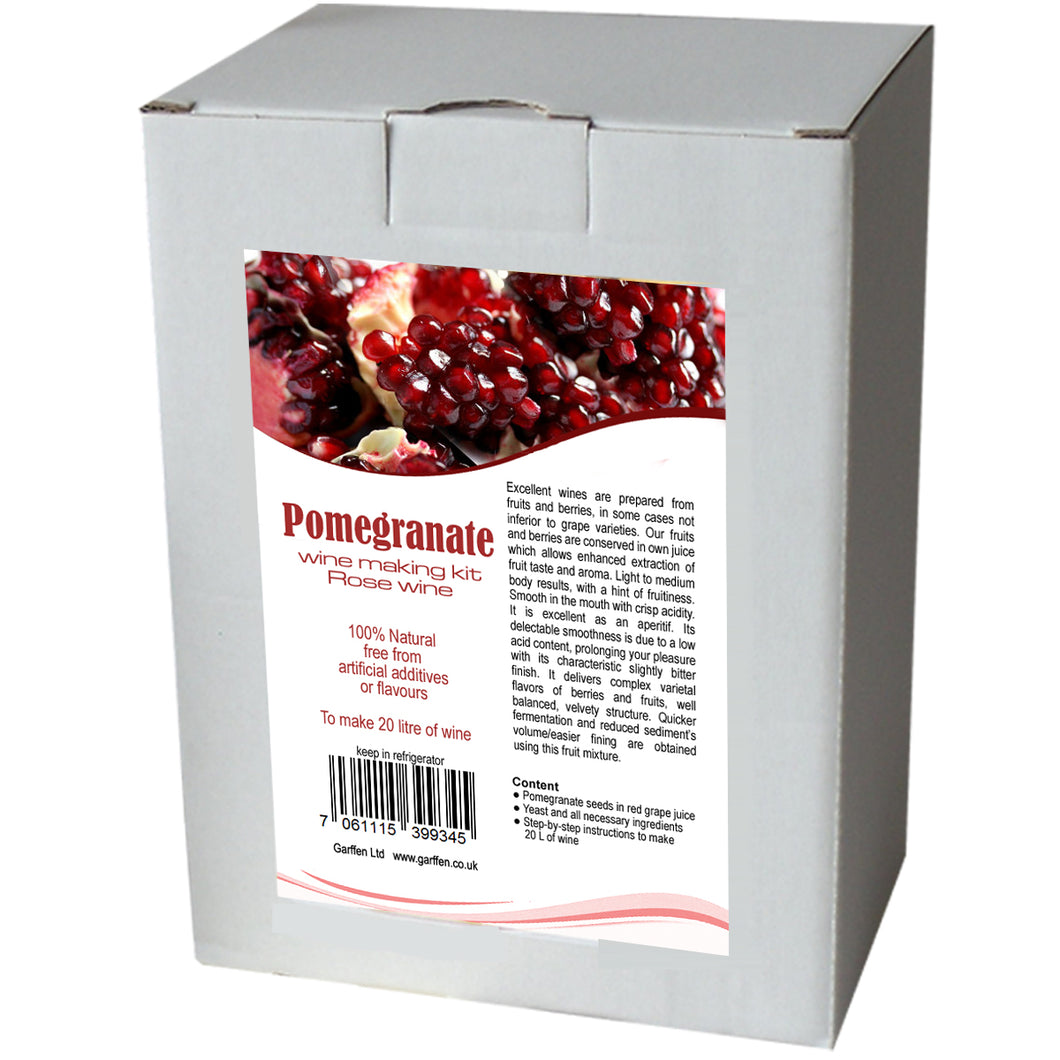 Pomegranate Wine Making Kit