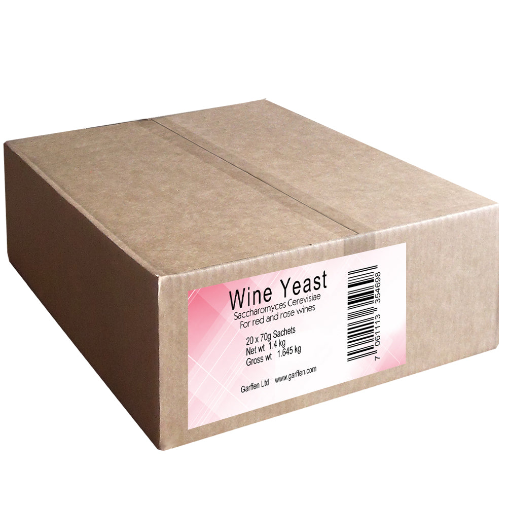 wine yeast for red wines 70g